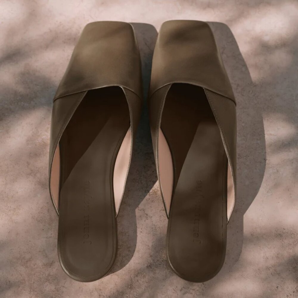 Jenni Kayne Mia Mule Earthen Size 40 or US 10 New Without Box - Picture 2 of 14